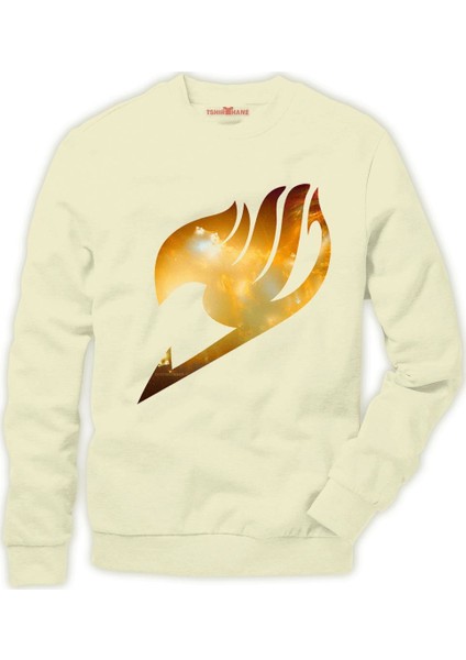 Fairy Tail Glass Anime Erkek Sweatshirt