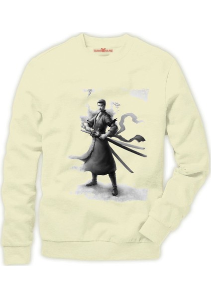 One piece Luffy Nami zoro ... Erkek Sweatshirt