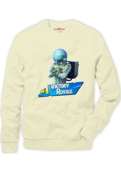 Fortnite Leviathan Victory Royale Erkek Sweatshirt