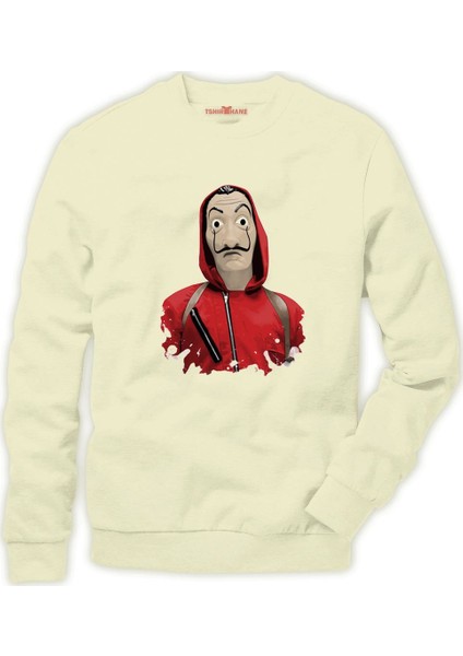La Case de Papel Dali Erkek Sweatshirt
