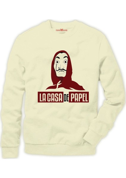 La Case de Papel El Profesor Dali Erkek Sweatshirt