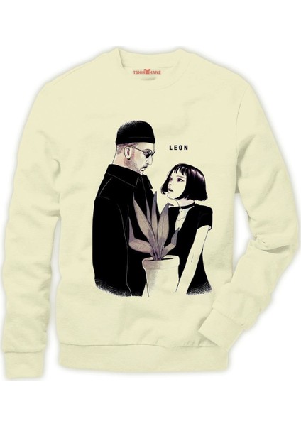 Leon & Mathilda Sevginin gücü The Professional flowerpot Erkek Sweatshirt