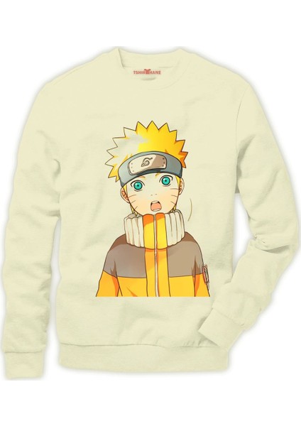 Naruto Kakashi Manga Anime Erkek Sweatshirt