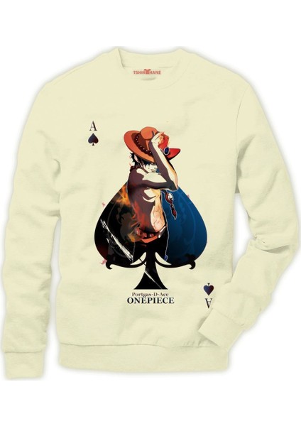 One piece Luffy Nami zoro ... Erkek Sweatshirt