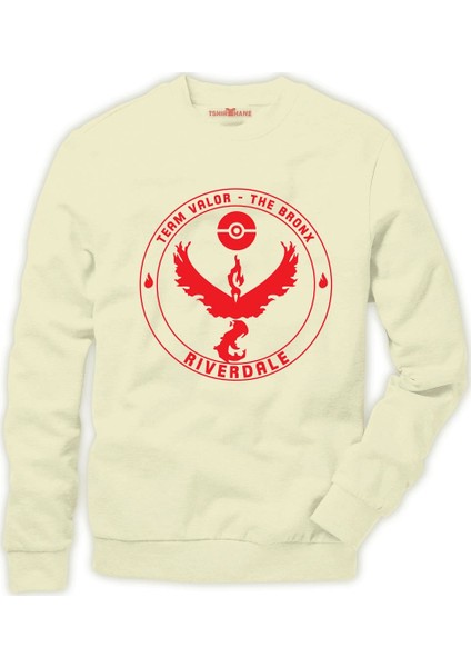 Riverdale Team volar Pokemon go Erkek Sweatshirt