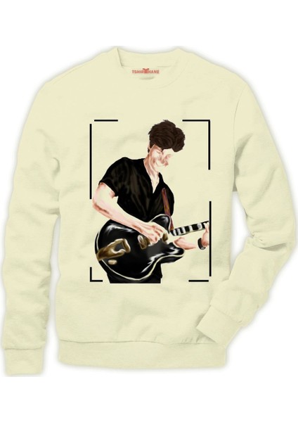 Shawn Mendes Gitar Erkek Sweatshirt