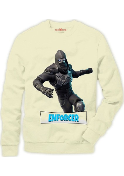 Enforcer Fortnite Erkek Sweatshirt