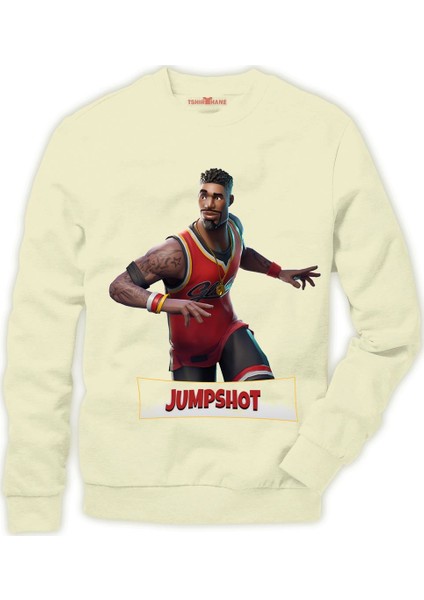 Jumpshot Fortnite Erkek Sweatshirt