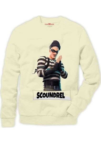 Scoundrel Fortnite Erkek Sweatshirt