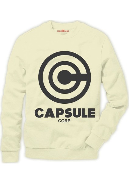 Capsule Corp Erkek Sweatshirt