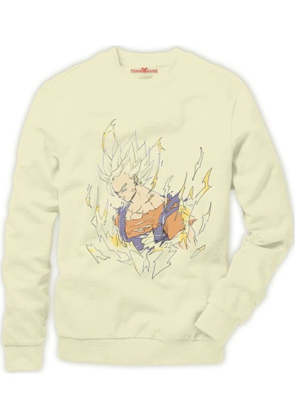 Dragon ball z Son Goku Vegeta Frieza Gohan Erkek Sweatshirt
