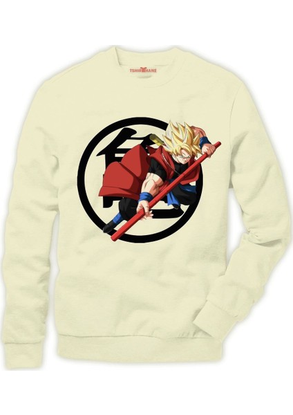 Dragon ball z Son Goku Vegeta Frieza Gohan Erkek Sweatshirt