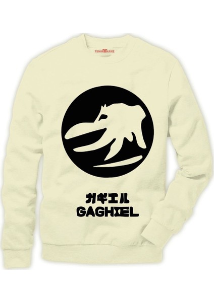 One Punch Man Evangelion Gaghiel Erkek Sweatshirt