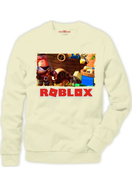 Roblox R Erkek Sweatshirt
