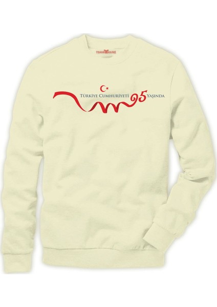 53 Ekim Cumhuriyet Bayramı Atatürk Erkek Sweatshirt