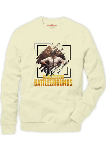 Pubg Battle Grounds Erkek Sweatshirt