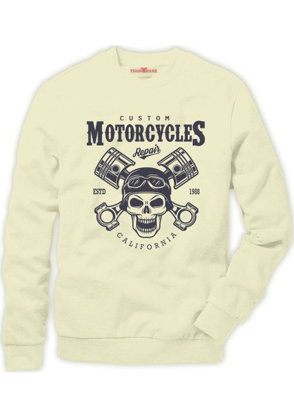 American moto costume repair Erkek Sweatshirt