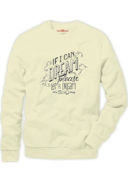 Elvis Presley if I can dream please Erkek Sweatshirt