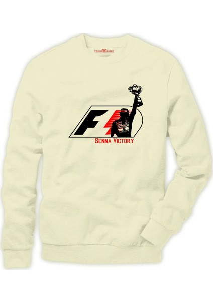 F1 Senna Victory Erkek Sweatshirt
