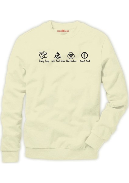 Led zeppelin name Erkek Sweatshirt