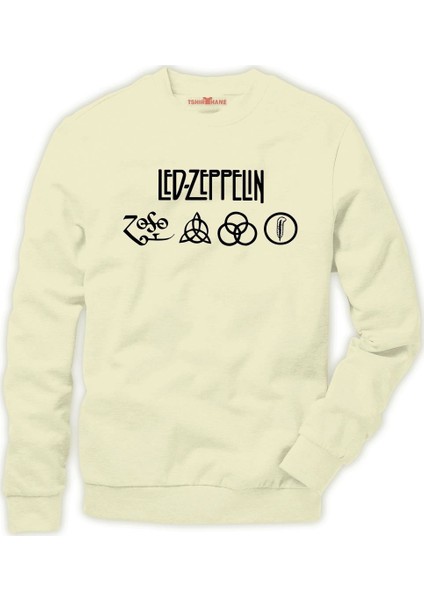 Led zeppelin sembol Erkek Sweatshirt