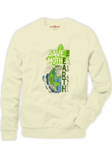 The Save Mother Earth Erkek Sweatshirt
