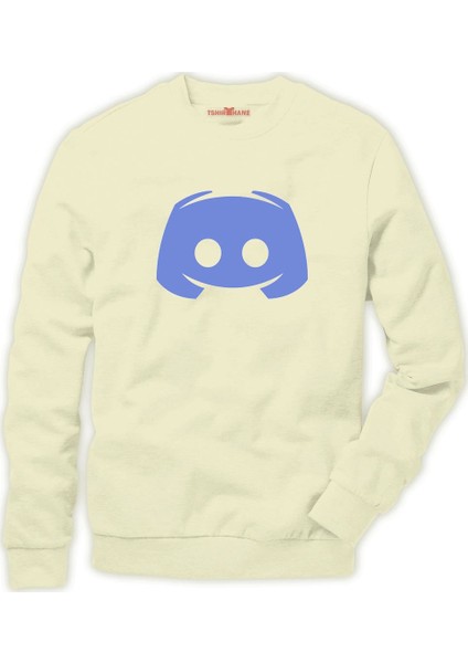 Discord Logo Erkek Sweatshirt