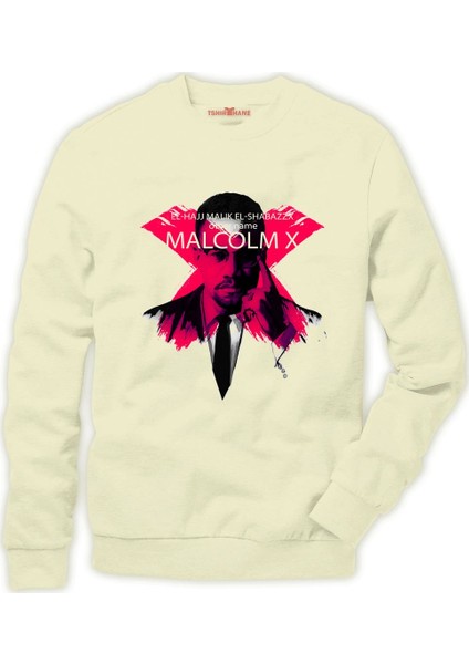 Malcolm x Erkek Sweatshirt