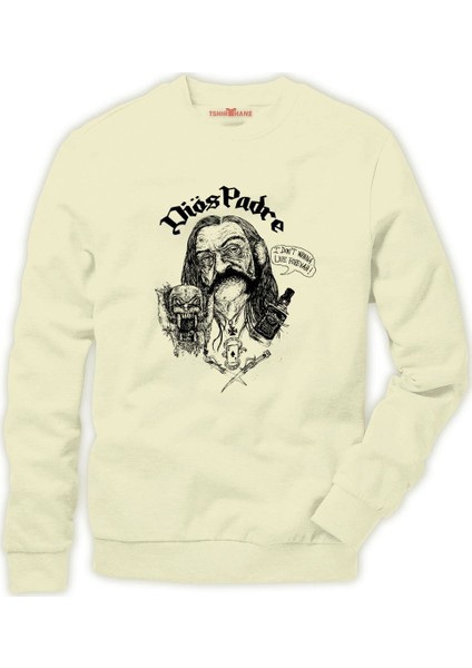 Motorhead diös Padre Erkek Sweatshirt