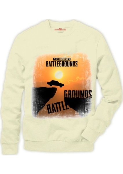 Pubg Battle Grounds Night Erkek Sweatshirt