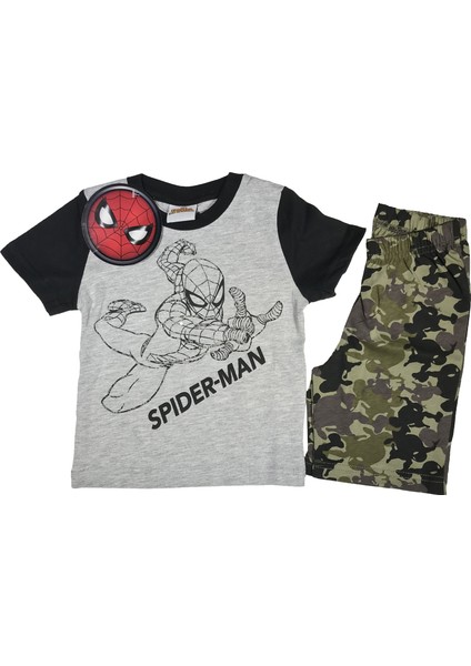 Spiderman Erkek Çocuk T-Shirt Takım