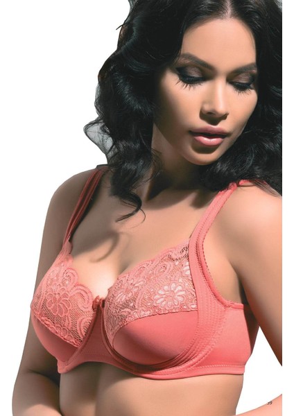 2100 Dantelli Balenli Toparlayıcı Minimizer Sütyen