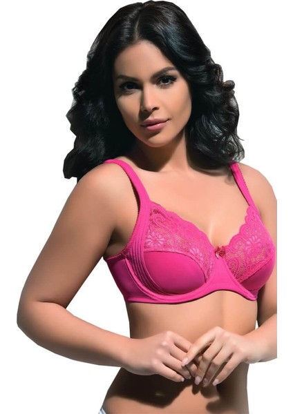 2100 Dantelli Balenli Toparlayıcı Minimizer Sütyen