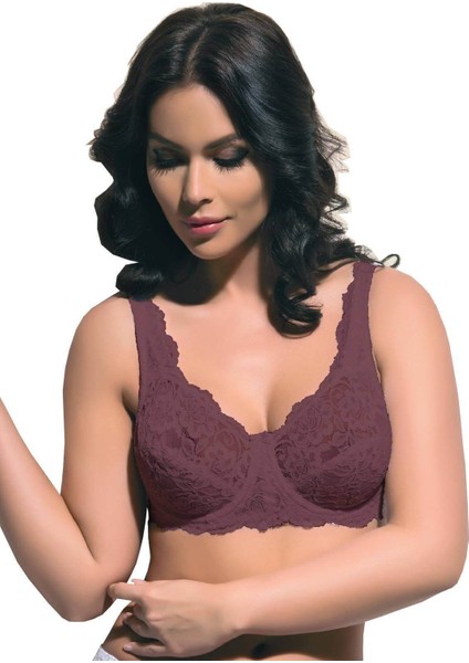 2045 Ful Dantel Toparlayıcı Balenli Minimizer Sütyen