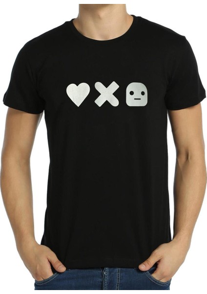 - Love Death & Robots Siyah Erkek T-Shirt