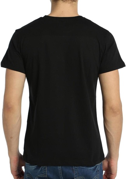 - Love Death & Robots Siyah Erkek T-Shirt
