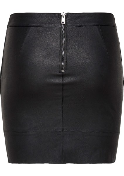 Onlbase Faux Leather Skirt Otw Noos Kadın Etek