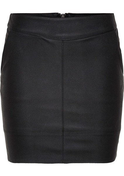 Onlbase Faux Leather Skirt Otw Noos Kadın Etek