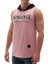Erkek Kapşonlu Atlet Pembe 2882 4