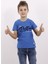 Kids Erkek Çocuk Flok Baskılı Örgülü T-Shirt 1