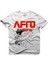 Afro Samurai Beyaz Erkek T-Shirt 1