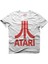 Atari Logo Beyaz Erkek T-Shirt 1