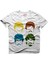 Beatles Silhouette Beyaz Erkek T-Shirt 1