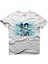 Breaking Bad Blue Cartoon Beyaz Erkek T-Shirt 1