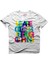 Color Design Beyaz Erkek T-Shirt 1