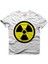 Radiation Nuclear Beyaz Erkek T-Shirt 1