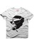 Tiryaki Maymun Beyaz Erkek T-Shirt 1