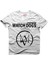 Watch Dogs Logo Beyaz Erkek T-Shirt 1