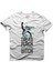 Try To Punch Me Now Bitch Shark Beyaz Erkek T-Shirt 1
