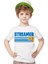 Fortnite Streamer Erkek Çocuk T-Shirt 1